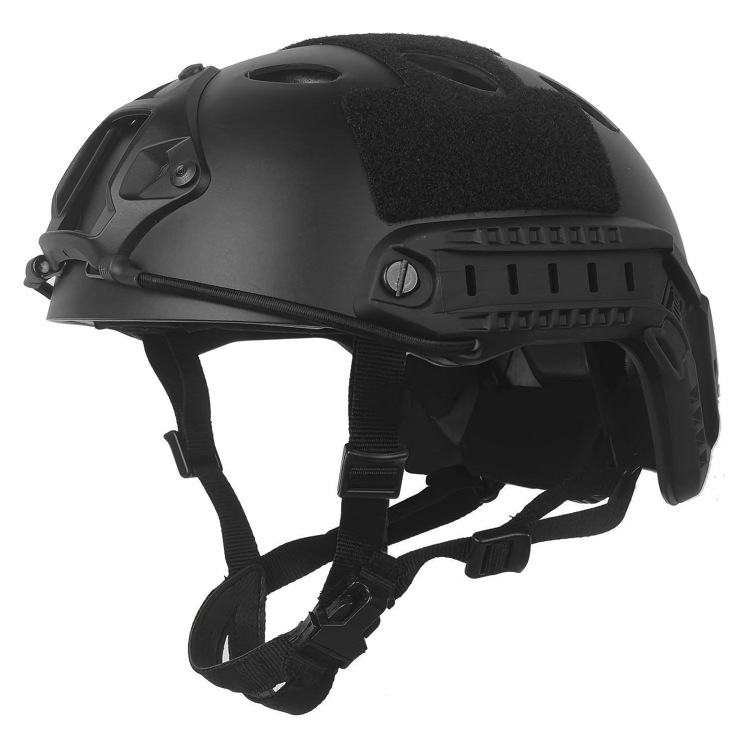   pj style abs helmet   military themed adjustable strap ventilated design for airsoft and paintball airsoft helmet military style helmet adjustable headgear