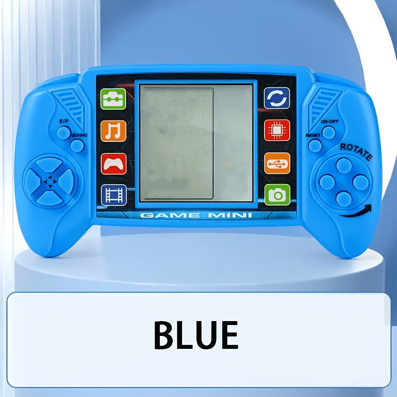1pc Portable Game Console, Puzzle Handheld Game Console, Training Machine, Classic Electronic, Suitable As A Birthday Gift, Christmas Gift, , Electronic Pets, Handheld Game Consoles
