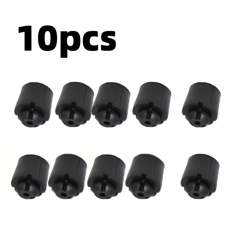 TEMU 10pcs 8mm Hole Car Door Bumper Pads, Rear Pads, For Vehicle Noise And Shock Absorption, Compatible With For V87, V93 And V97 Mu72001 Door