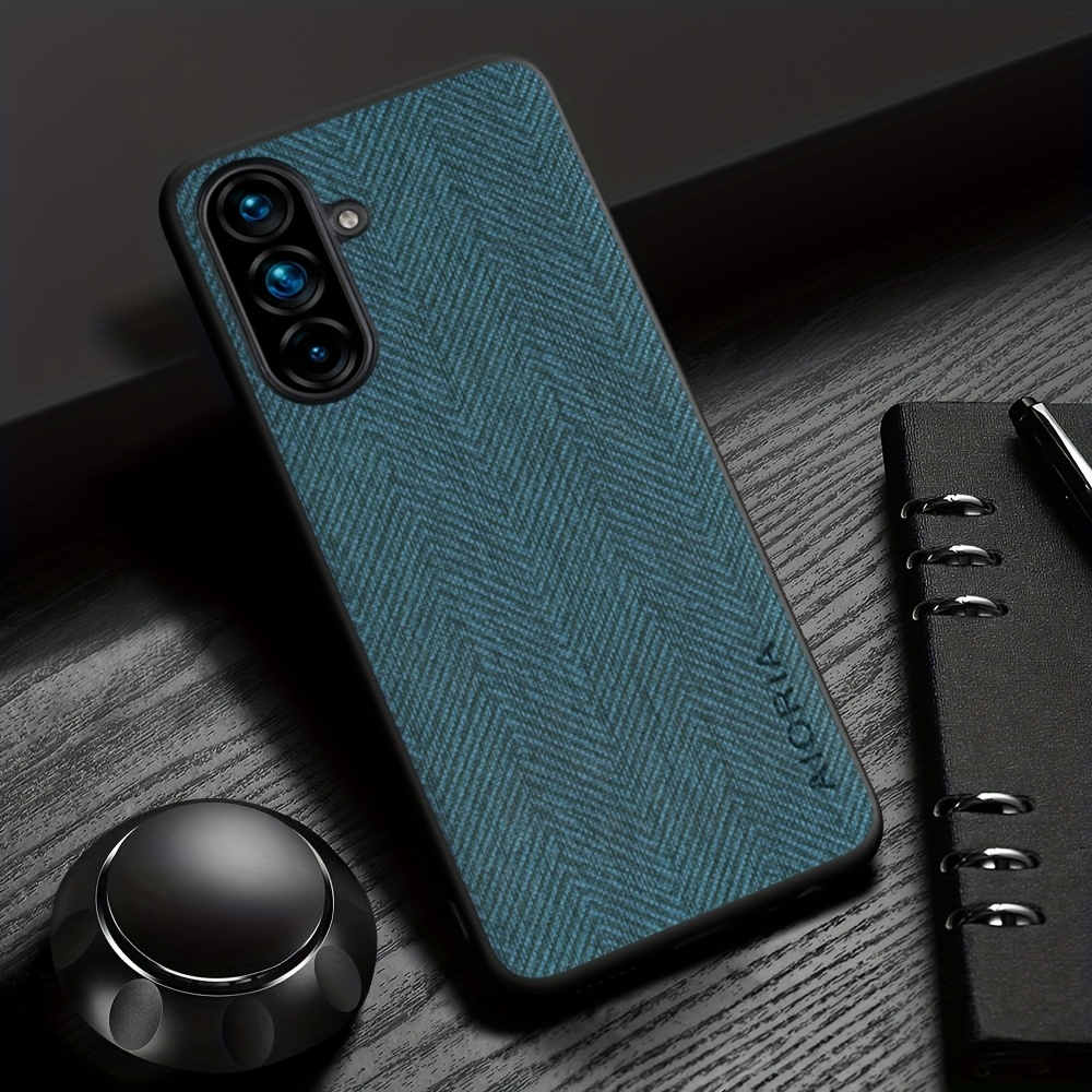 Case for for Galaxy A56 A06 A16 A26 Durable And Minimalist Design Herringbone Element Phone Case for for Galaxy A36