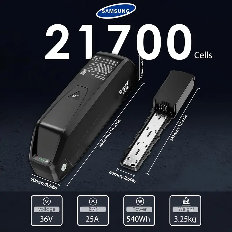 Batteria Per Bicicletta Elettrica 36V 30Ah - Al Litio, Con Caricabatterie, Per Scooter E Bici - Foto 12
