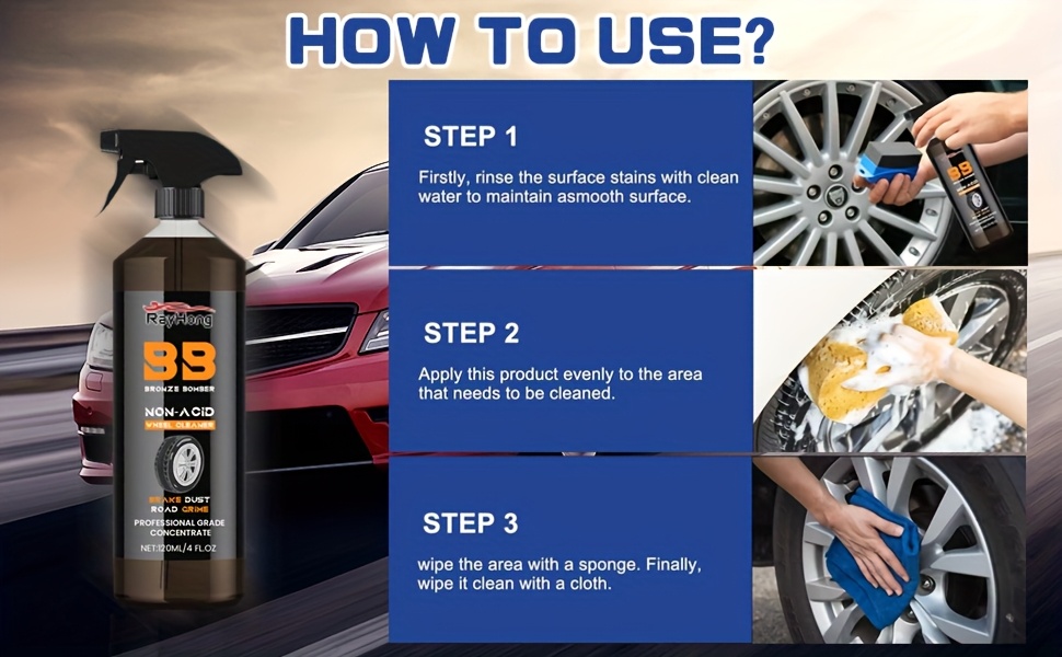 car rust removal polishing and stain removal cleaner for car tire refurbishment suitable for car enthusiasts for maintaining cars christmas gift Product details 2