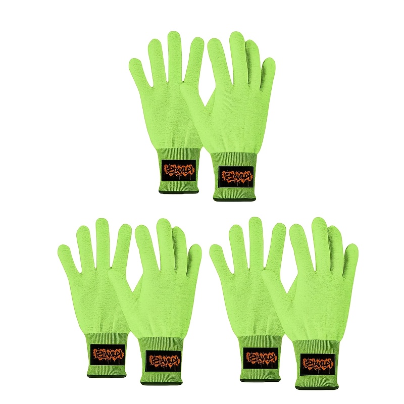 E-shop 3-SET Auto Fensterfolien Handschuhe, Professionelle Staubfreie Film Anbringungs Handschuhe, für Fenster Solarfolie, Vinyl Wrap und