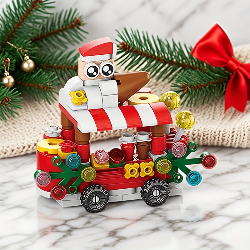 8IN1 Christmas Assembling Building Blocks Ornaments Set