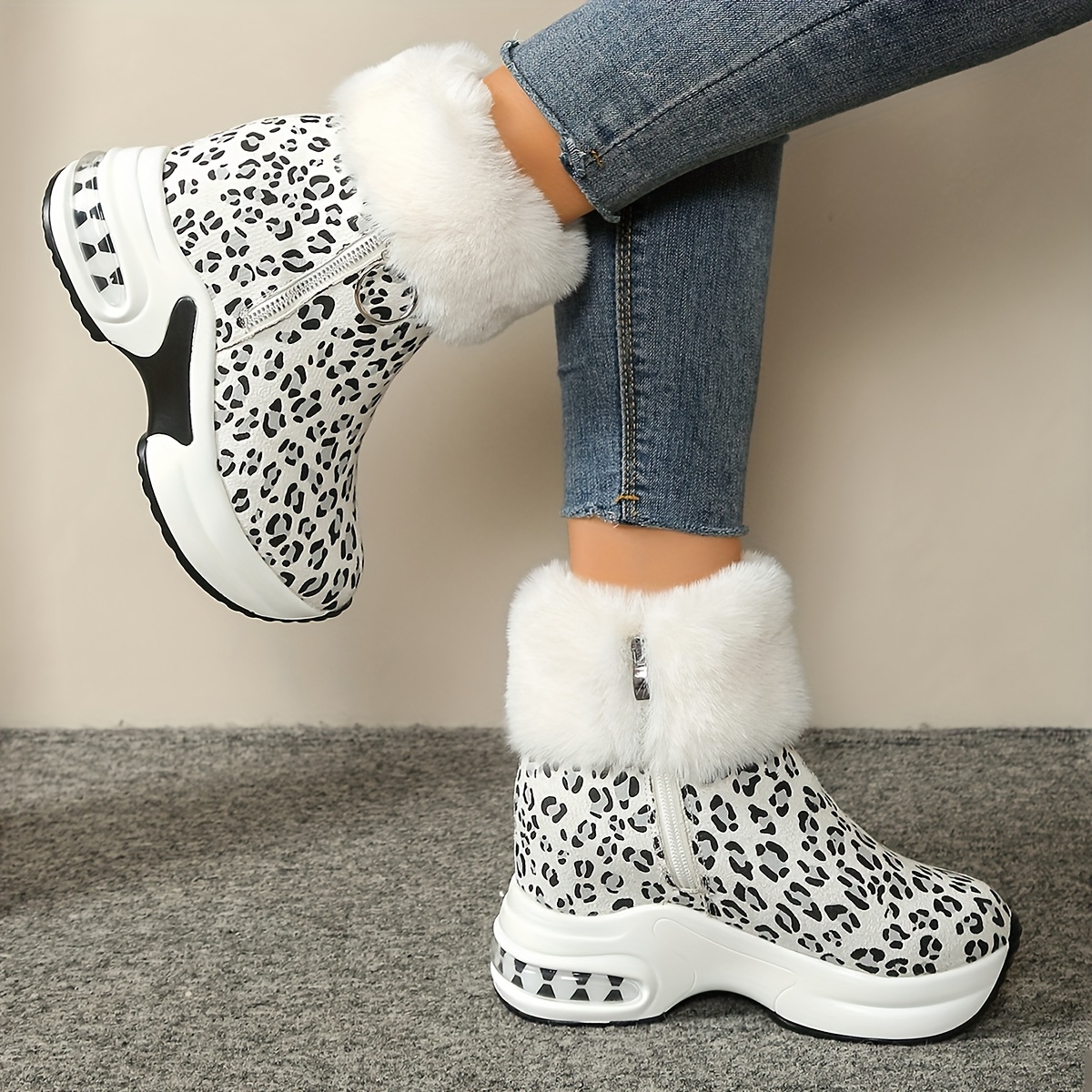 TEMU Women's Short Boots For Autumn And Winter, Suitable For Snowy ., Women Shoes