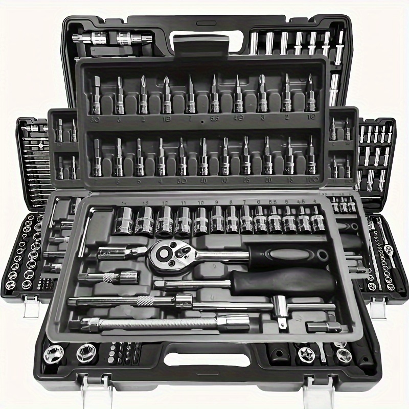 

46pcs Set And - Steel, For & Diy , Includes Storage