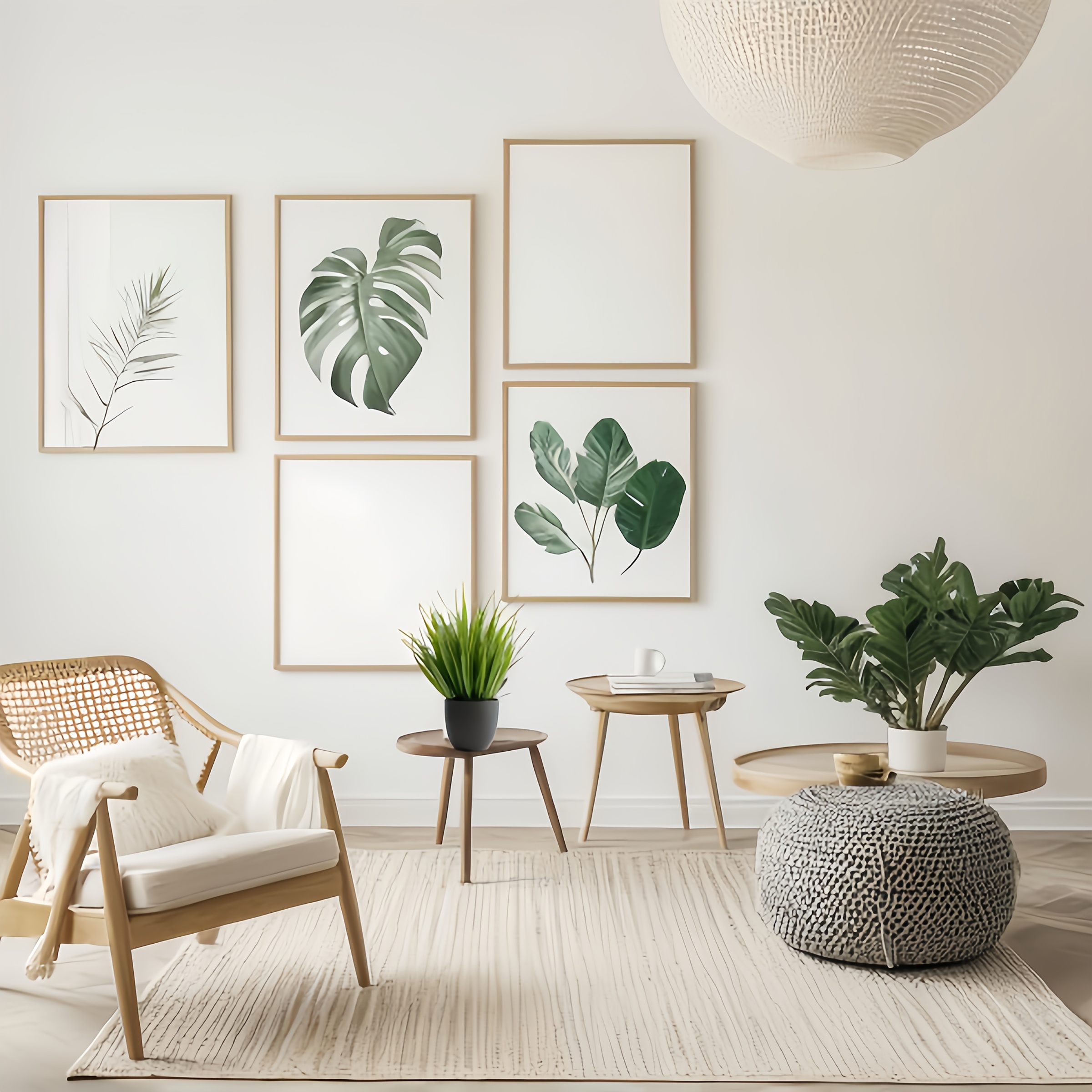 2pcs Lifelike Artificial Green Plants Potted Durable, Maintenance-Free and UV-Resistant Artificial Greenery Suitable for Indoor/Outdoor Decoration, Perfect for Home and Office, Farmhouse and Garden, Four Seasons Decorative Artificial Plant, Home Aesthetic