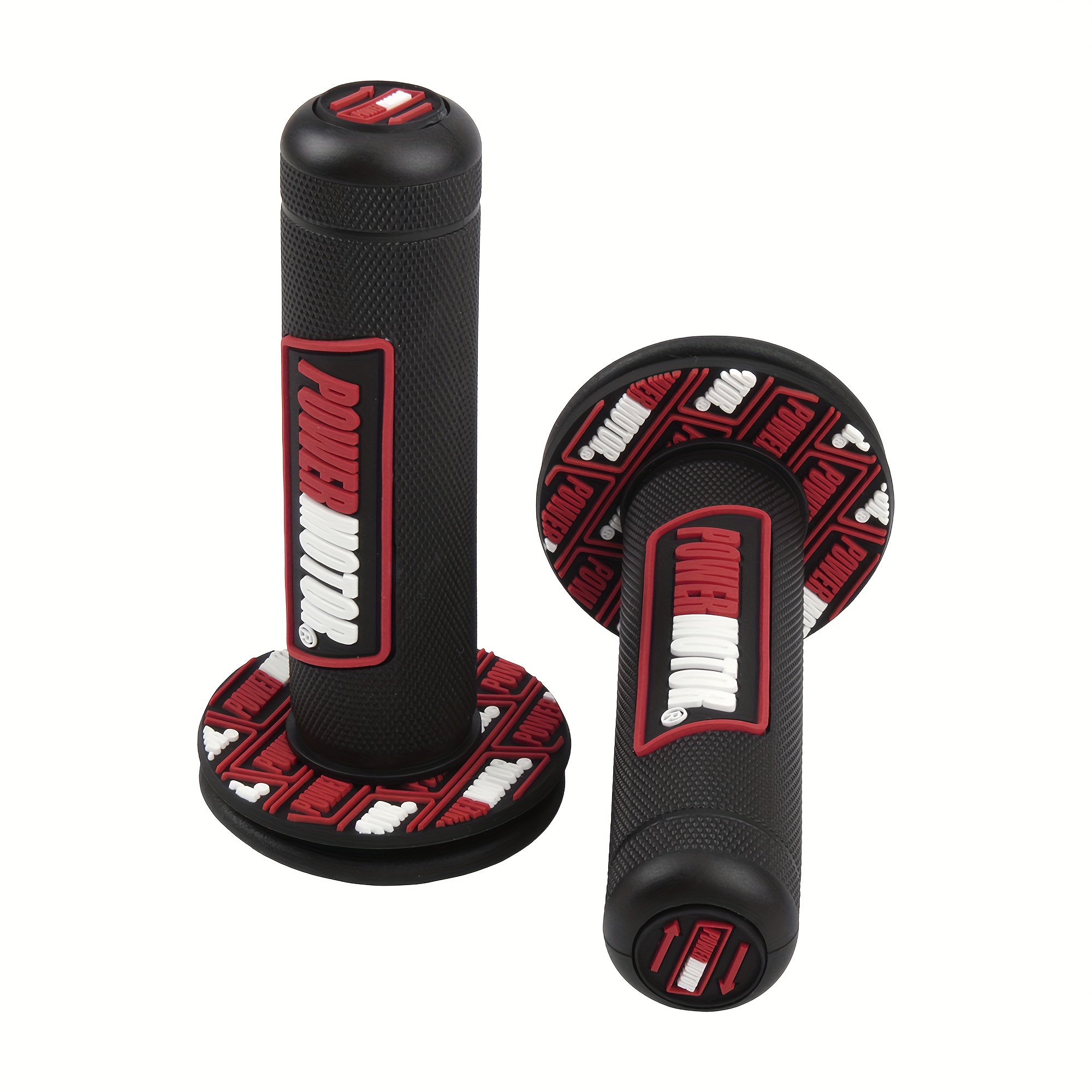 TEMU 22mm 7/8" Motorcycle Handlebar Grip For Dirt Bike, Motorbike, E-bike, Universal Additions
