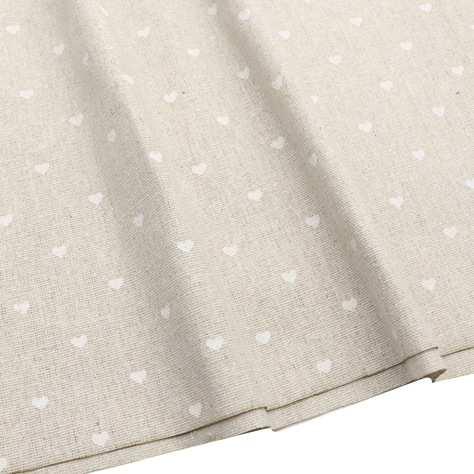 TEMU 1pc Love Heart Pattern Printed Linen Fabric, 150x50cm Pre-cut Fabric Sheet, Tablecloths, Pillow Covers & Decorative , Home | Geometry Pattern