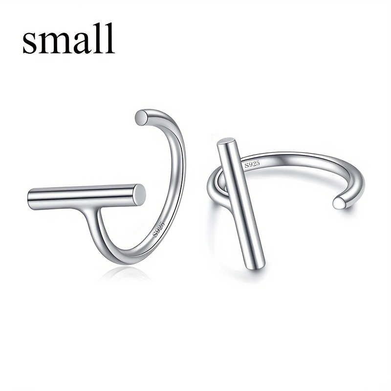 Tiny 925 Sterling Silver Hypoallergenic Stud Earrings