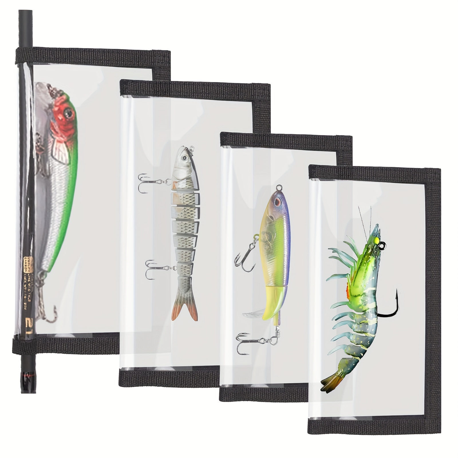 1pc Mini Fishing Lure Storage Case, Plastic Flying Fishing Tackle Box,  Fishing Accessories