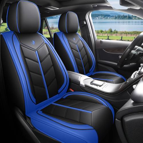 5 seat waterproof pu leather car seat covers full set fit for trucks suvs pick up sedans automotive comfortable compatible