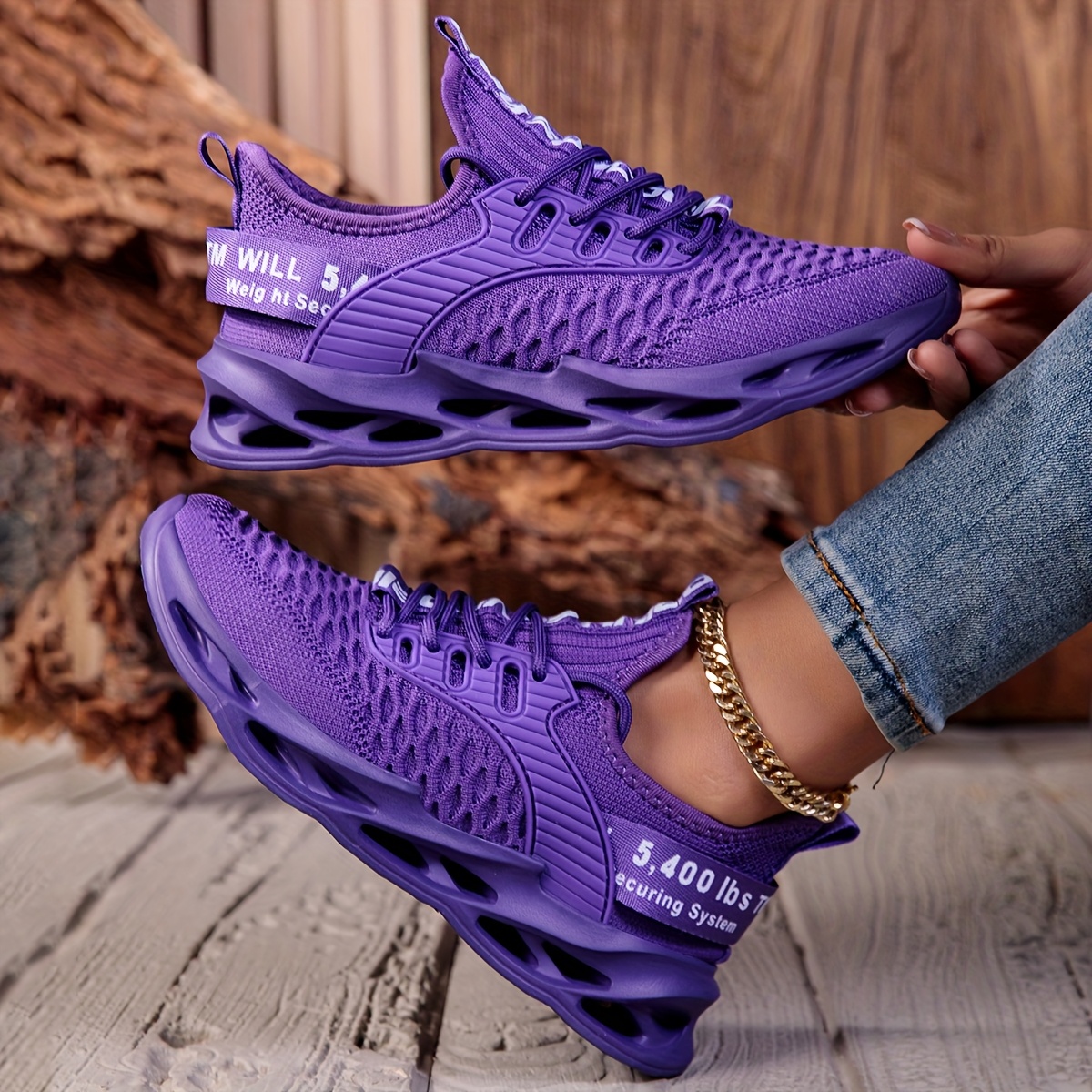 Zapatillas Deportivas Elegantes y Cómodas para Mujer, Otoño Moda  Tendencia, Descuento Promocional de Cuchilla, Absorción de R