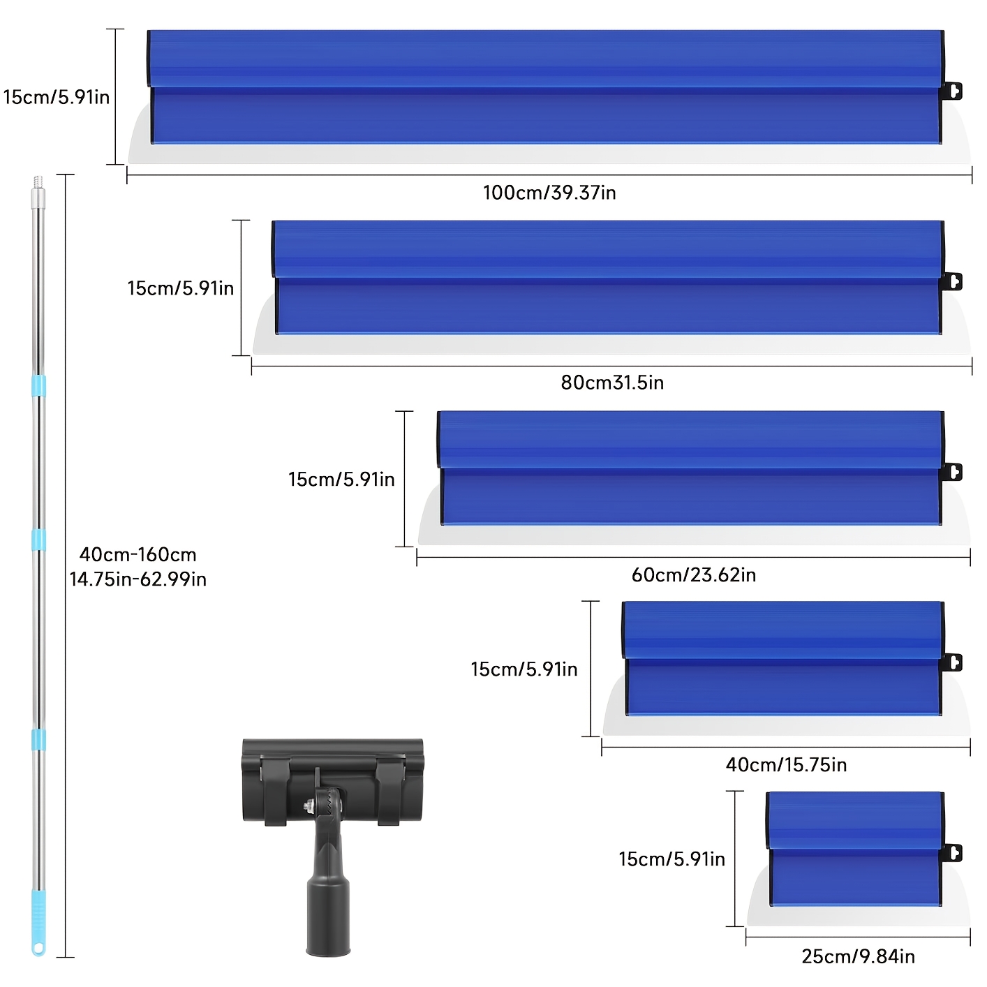 Image of Set Of Scrapers For Drywall Plastering, Featuring A Flexible Blade, Tools For Finishing Walls, Leveling Surfaces, And Scraping Paint