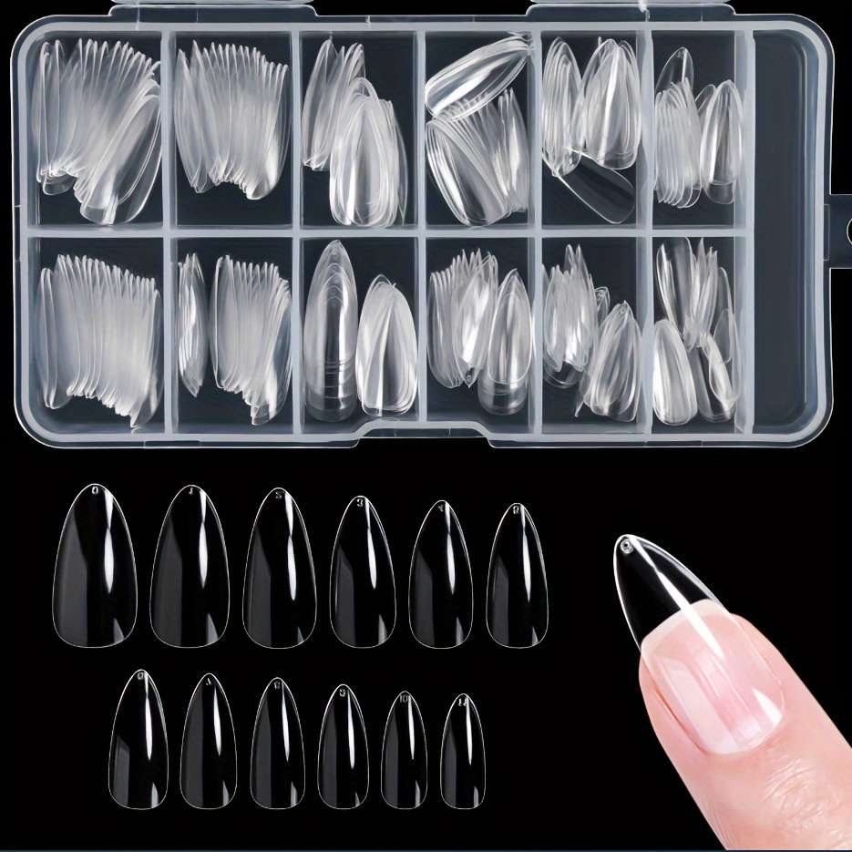 

240pcs Clear Set - Length, For Diy & Pedicures