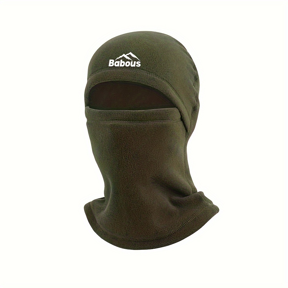Balaclava, Plush-lined And Thickened Balaclava, -lined Hat, Winter Mask