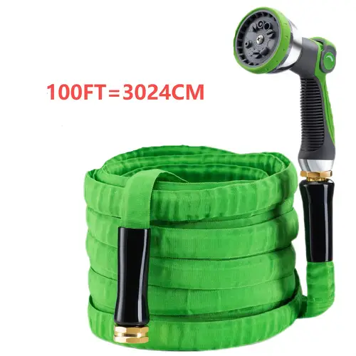 1pc 5 8 garden hose lightweight kink free non expanding polyester plastic water hose for rv marine camper watering use garden watering hose hose durable polyester hose
