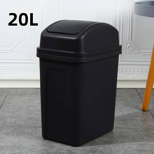 single pack plastic trash can stylish durable pet proof odor sealing quiet close hand operated multiple sizes macaron suitable for toilets bathrooms living rooms bedrooms