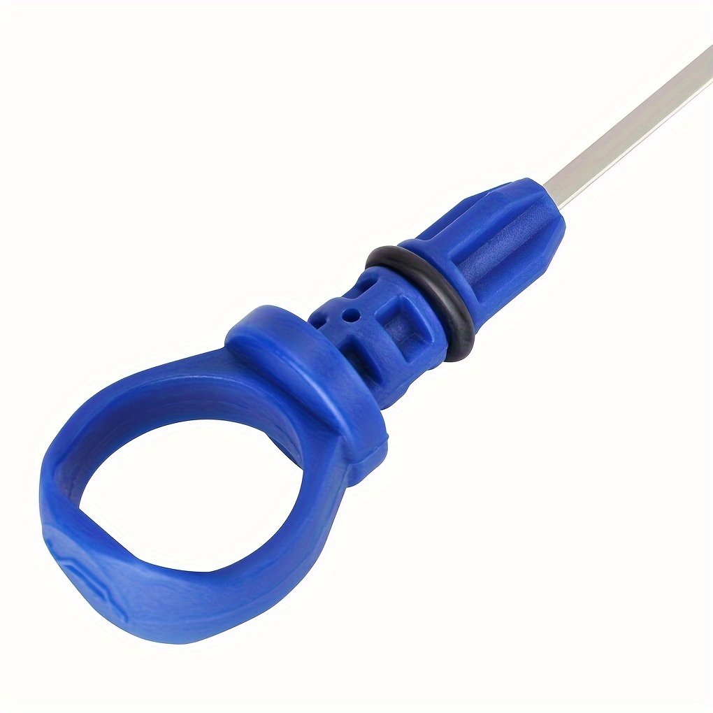 Jauge D'Huile Moteur Aluminium Bleue - Compatible Peugeot 206 307 406 - Remplacement Précis