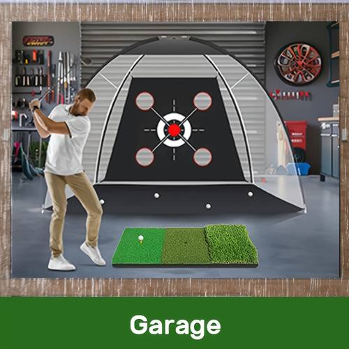 golf hitting aid net 10x7ft for backyard driving hitting training swing 4 hole outdoor and indoor golf practice net golf gift for golf enthusiasts
