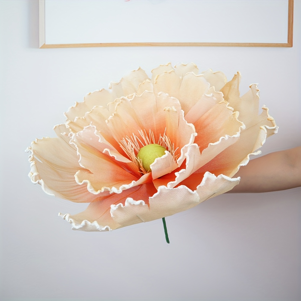 TEMU asiatique de 40 cm pour vitrine de , décoration de d'événement, décoration de boutique, robe de mariée, photo, carte de poinçonnage, fleur de