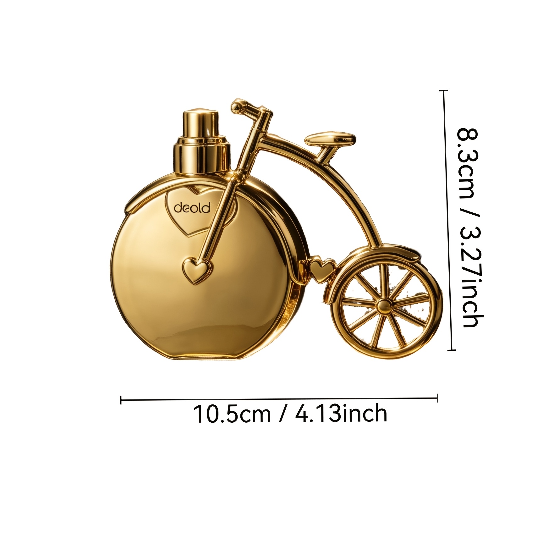 Image of Light Luxury Gilded Chocolate Perfume For Women | | Gourmand | Elegant Fragrance | Exquisite Art Ornament | High-end And Exquisite | Long-lasting | Rich Layers | Ideal Gift For Festivals And Birthdays