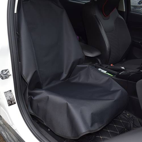 1pc 600d thick oxford fabric all weather pet outdoor car seat cover pet friendly and durable pet cushion protection cover and clean closely fits dogs front seat cushion keeping your vehicle spotlessly clean