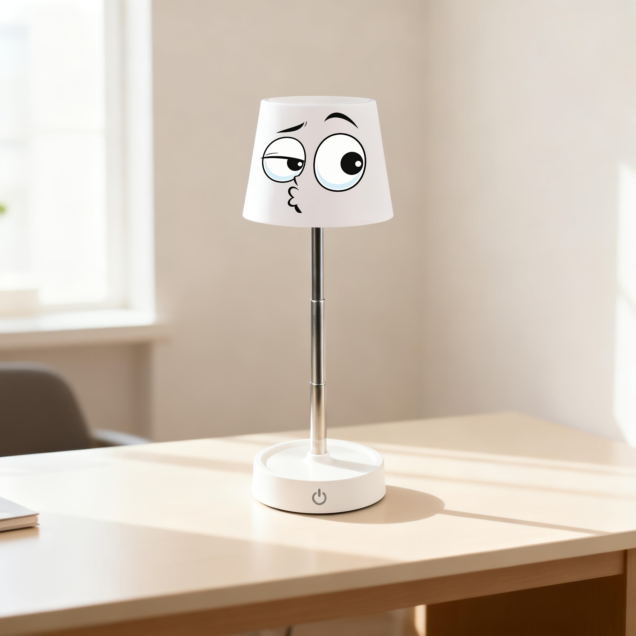 Meme Series Wireless Rechargeable Desk Lamp, Height-Adjustable