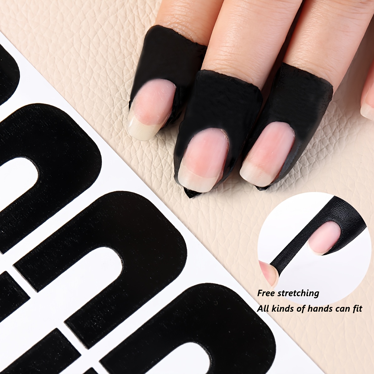 Disposable Nail Anti-Overflow Tape Set for Beginners