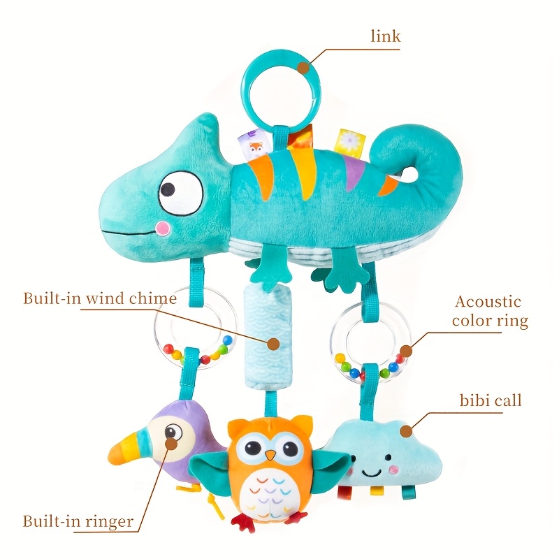 Car Mounted Baby Toy Pendant with Bedside Bell