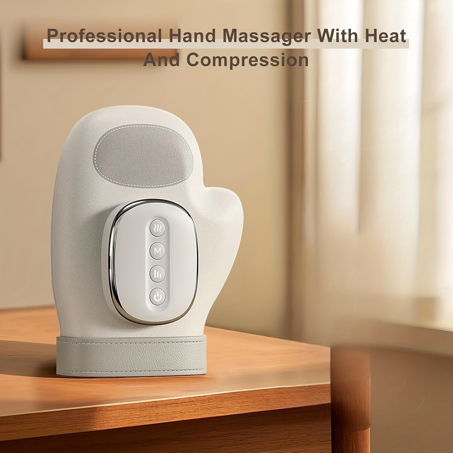 massageur de mains intelligent - cadeau idéal, massageur de mains à pression chaude avec 3   de massage et 5 modèles dondes  . parfait  , femmes et parents Détails du produit 6