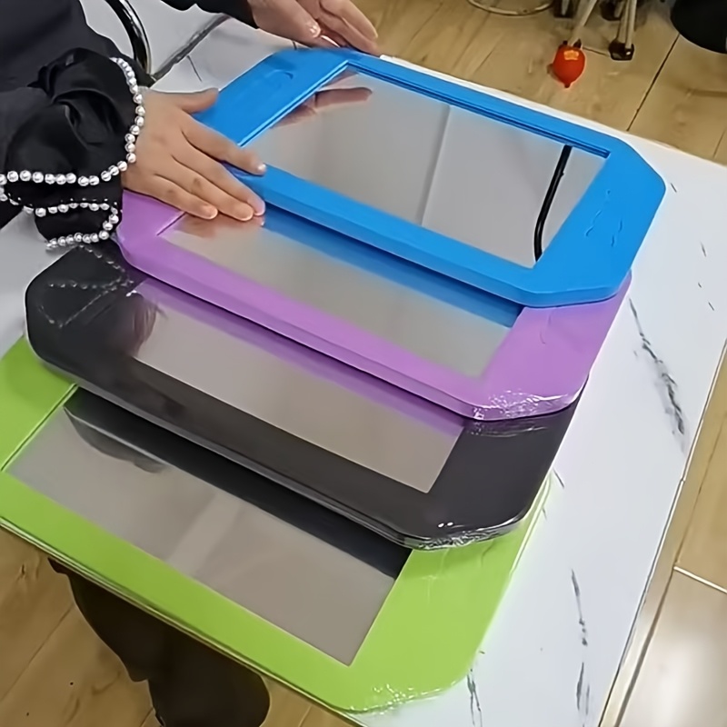 Fashion Macaron-Colored 2pcs Set Square Salon Mirrors