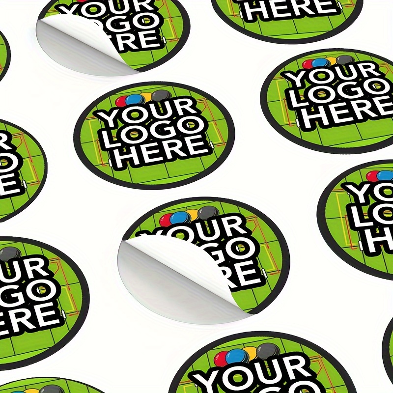 

96/192/384/768pcs Optimize Your Branding With Custom-made Stickers Personalized Business, Logo, And Postage Labels In Your Choice Of Matte Or Glossy Finishes-order Now For Enhanced Impact