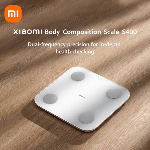 photo de l'article pèse-personne intelligent xiaomi pour poids corporel avec imc, grasse, musculaire, application pour salle de bain 0-150kg/0-330lbs