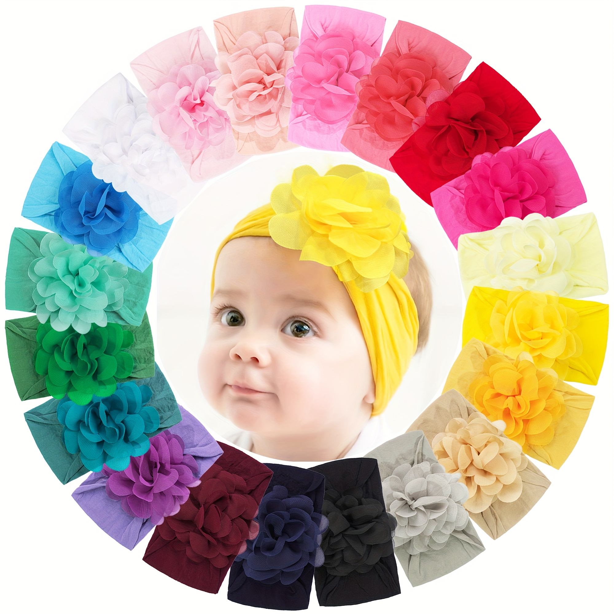 baby hair bands sold on Temu United States