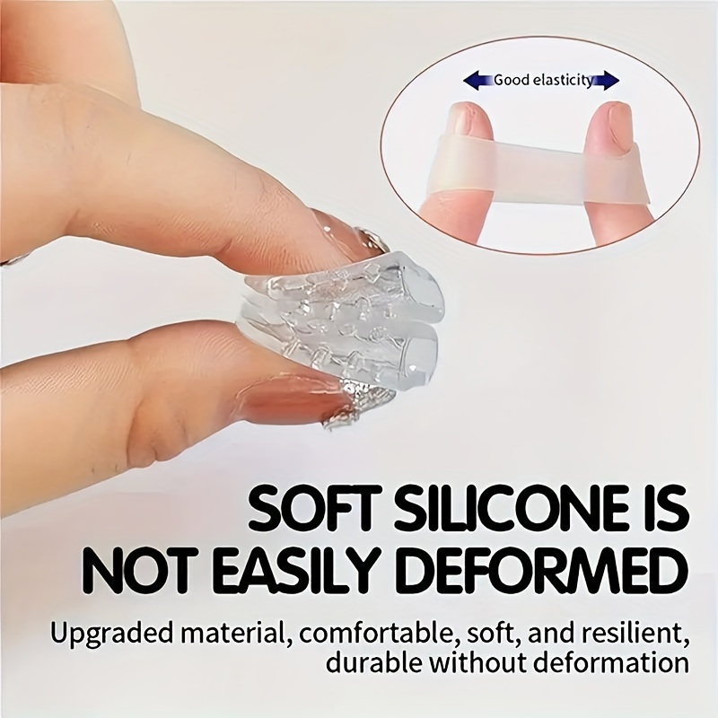 10pcs Anti-Friction Toe Protectors: Breathable Gel Toe Caps, Flexible Foot Care Accessories, Unisex Odorless Toe Sleeves, Small Toe Anti-Friction Toe Tubes