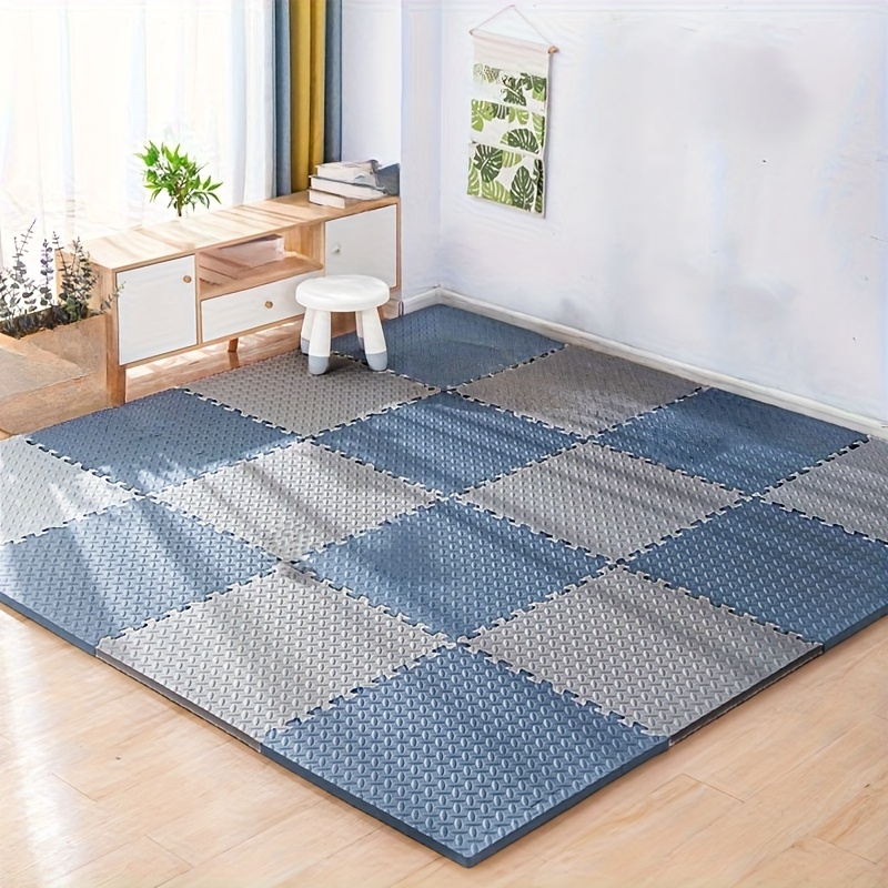 16pcs eva foam interlocking floor mats anti skid puzzle Temu