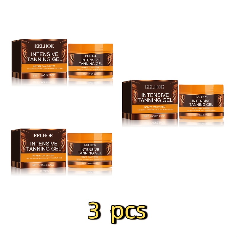 5 29oz   powerful tanning gel quick   effect long   moisturizing and drying   a protective film after use with a firming effect delicate skin tanning    