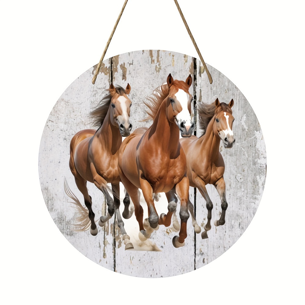 Horse Wreath Sign Baby Horse Sign Farmhouse Sign Horse - Temu Canada