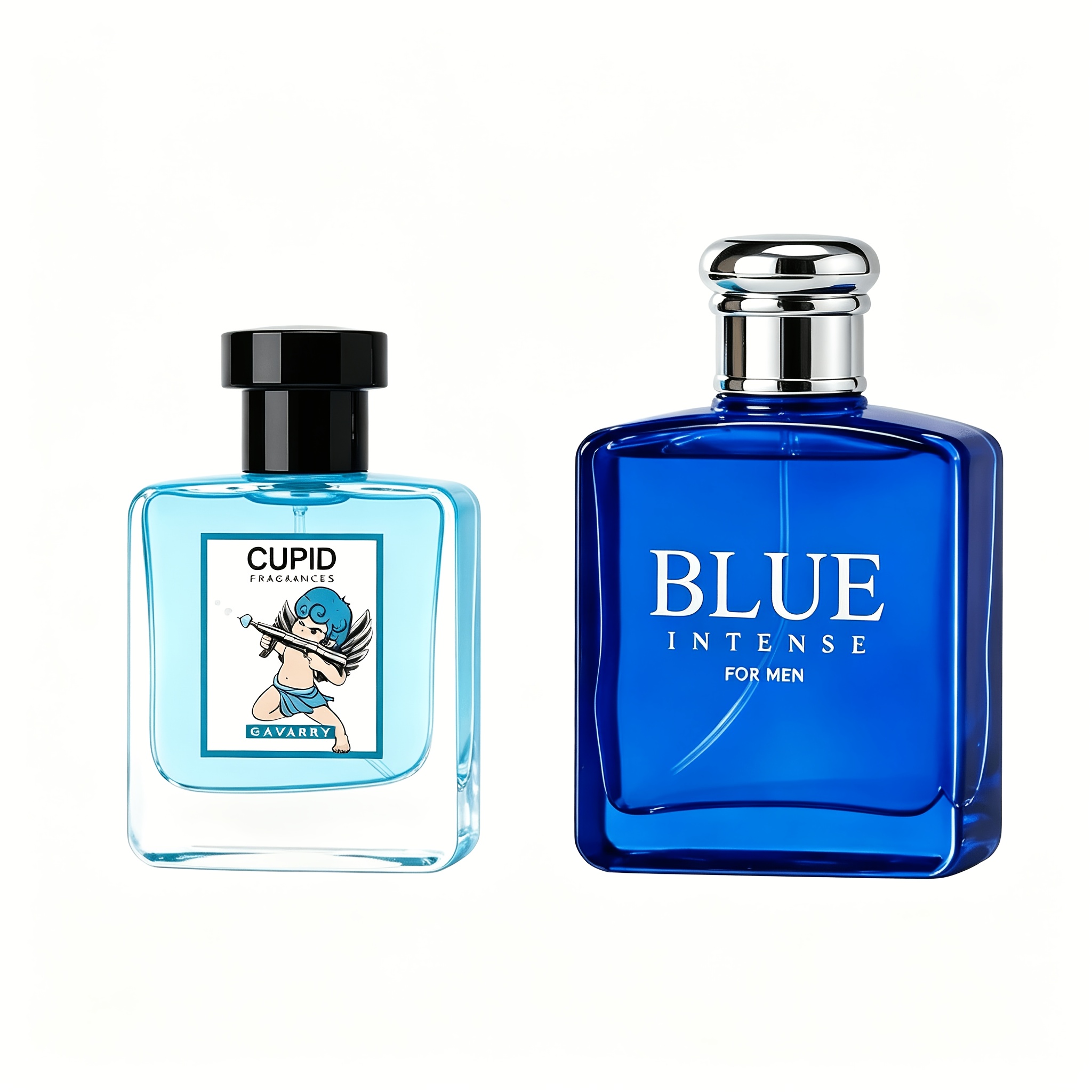 Image of 2pcs Set With Cupid And Bottle Designs, Fresh Notes, Long-lasting. Ideal For Personal Use Or Gifting For Christmas, Valentine's Day, New Year And Other Holidays.