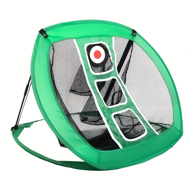 TEMU Filet d'entraînement de vert/noir, filet de chippement intérieur/extérieur, filet d'entraînement carré, filet d'entraînement pliant portable,
