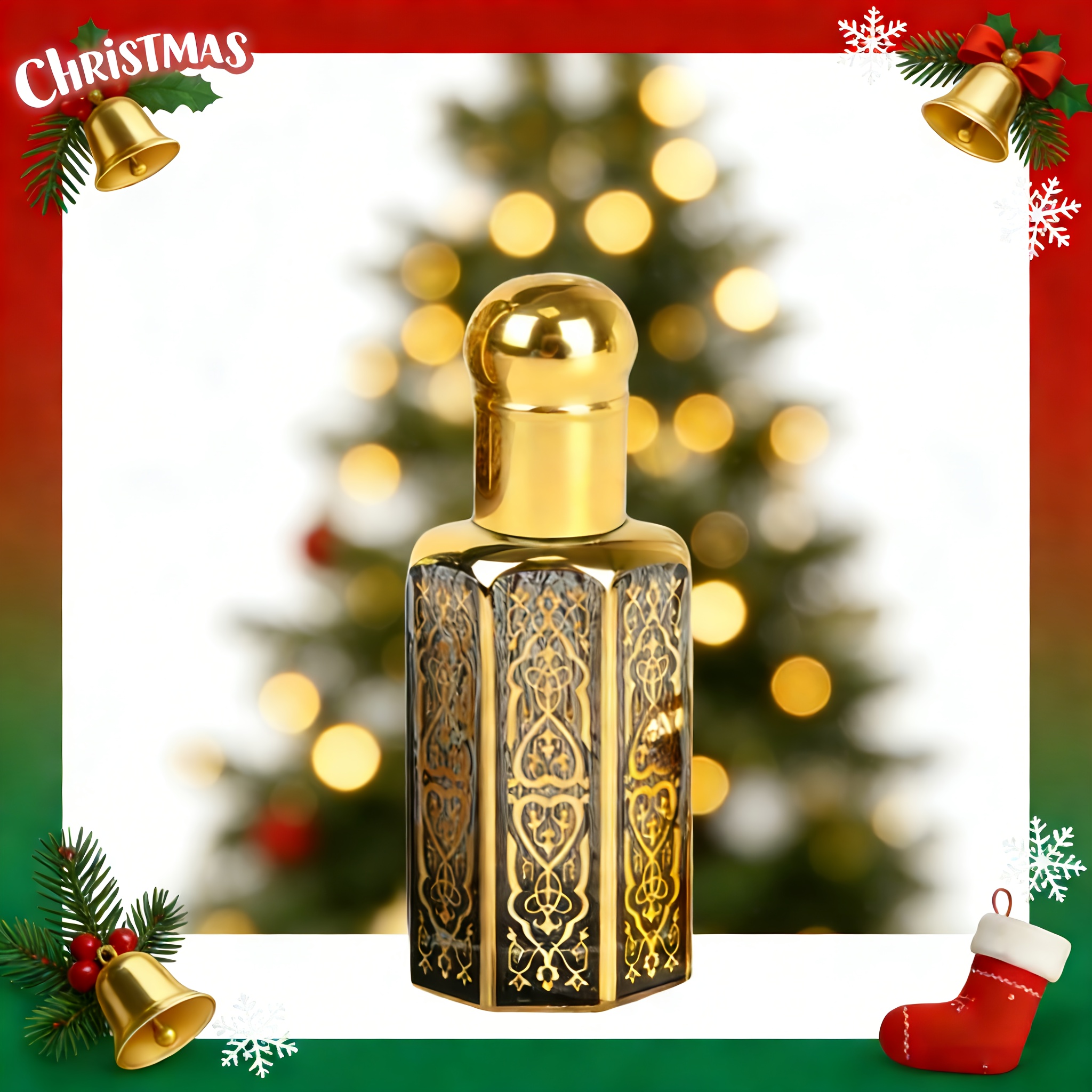 TEMU Women's Perfume Spray - Long-lasting Jasmine Scent, Alcohol-free And Liquid Perfume, 3-5% Concentration, Arabic Fragrance, For Special Occasions