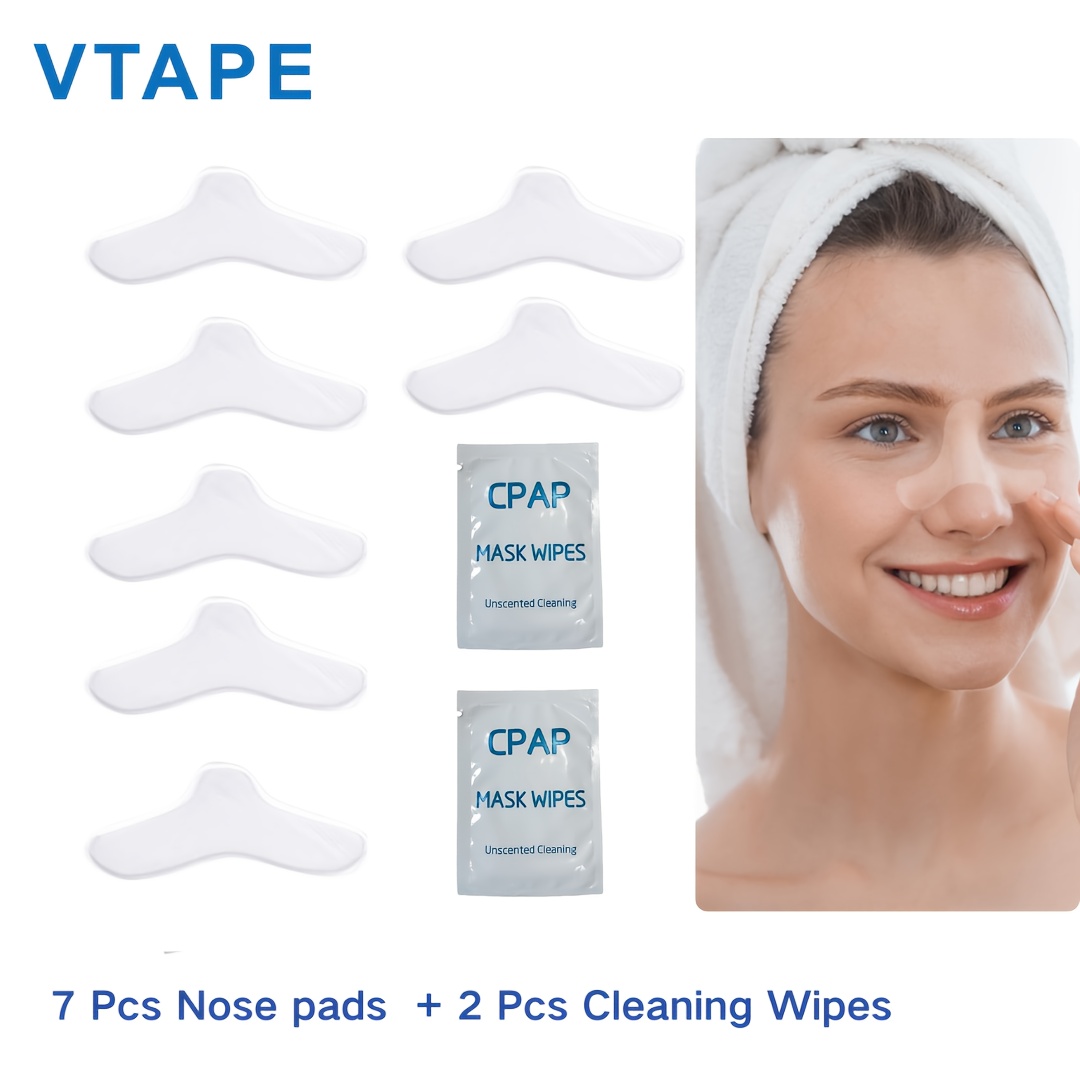 

7pcs Nose Pads , Pad - Trimmed To Size - Cushions For Most Masks