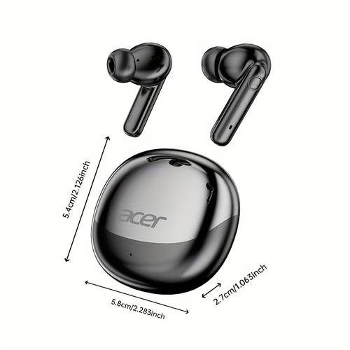 photo de l'article écouteurs stéréo fil , écouteurs -auriculaires à réduction de bruit, bluetooth 5.4, extra longue, ajustement universel pour hommes et femmes, port confortable, casque à isolation acoustique, tactile, casque audio musical qualité hifi pour et sport