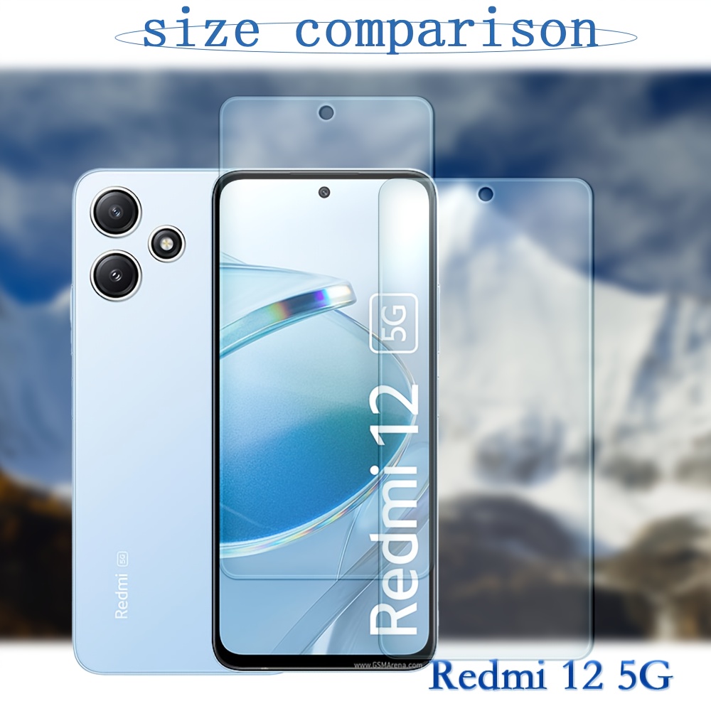 E-shop 3er-Pack Schutzfolie aus gehärtetem Glas für Redmi 12 5G/ für Redmi 12 für Geburtstag/Ostern/Freund/Freundin/Vatertag/Muttertag/Schwester