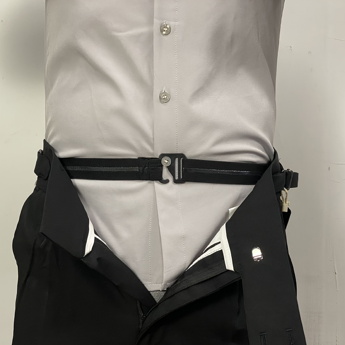 shirt garter belt Dress Shirt Stays Garter Straps Men 2-Pack Black Garter-Style Shirt Stays  In Stock! Trendhim main image 1