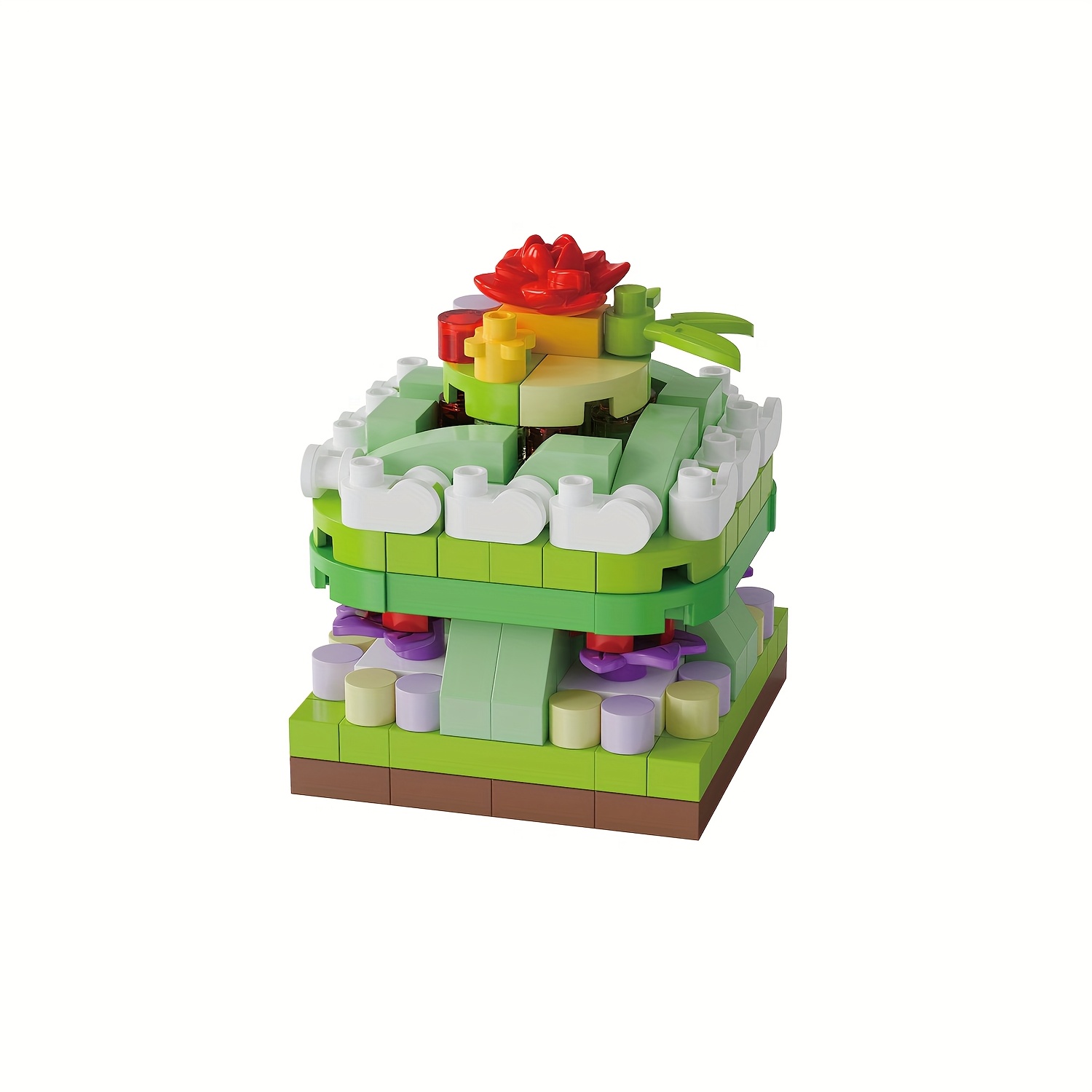 Mini Cake Building Blocks Toy DIY Dessert Food Series