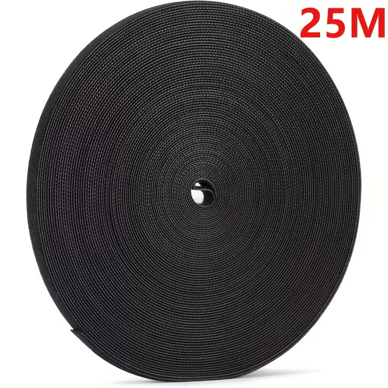 TEMU Version Measuring 0.571 Inches By 988.19 Inches. Features A Hook-and-loop Strap With Non-adhesive Hooks For Fabric Securing. Nylon Seam Without