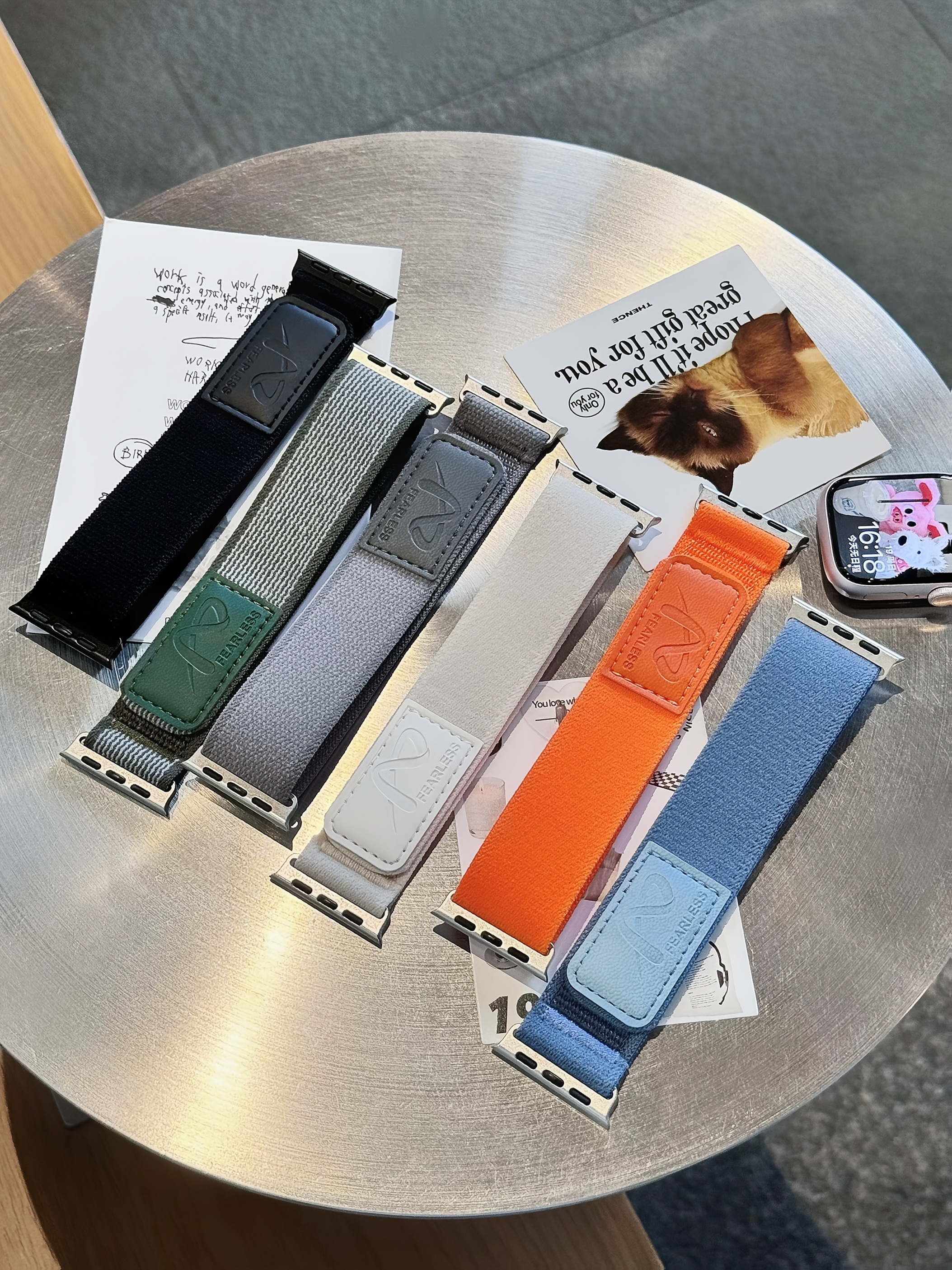 Nylon Sports Strap for iWatch Band 38mm 40mm 41mm 42mm 44mm 45mm 49mm, Adjustable Breathable Woven Strap for Women and Men, Suitable for iWatch Series 9/8/7/6/5/4/3 SE