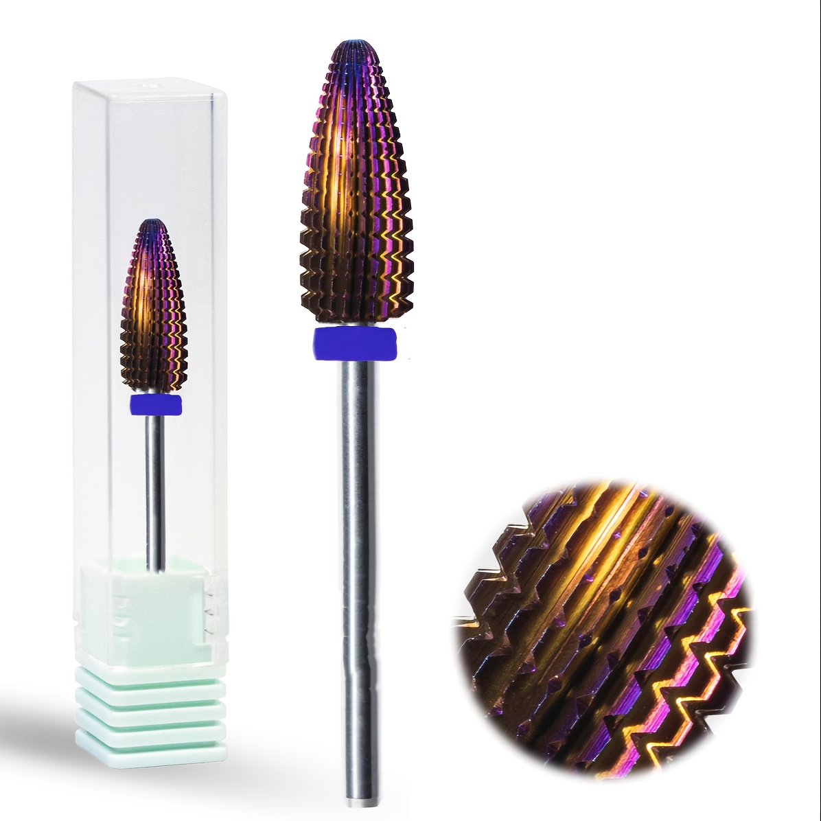Image of A Nail Drill Bit Made Of Hard Steel, For Quick Removal Of Acrylic Or Gel Nails, Shaping And Smoothing, Suitable For Manicure And Pedicure Salons
